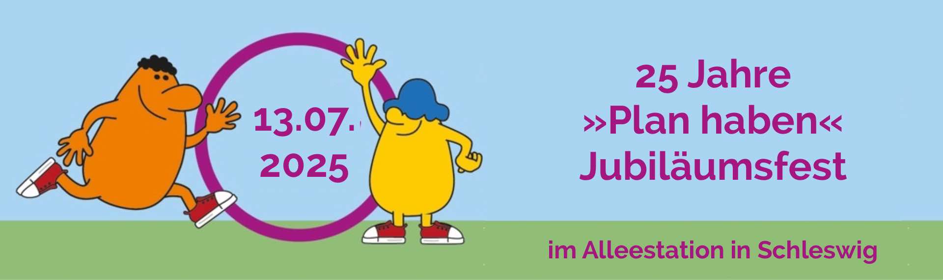 25 Jahre »Plan haben« Jubiläumsfest im Alleestadion Schleswig